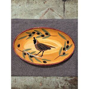 K DeBord The quail And Olive Platter